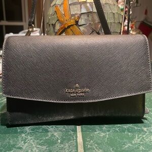 Kate Spade Black Saffiano Crossbody
